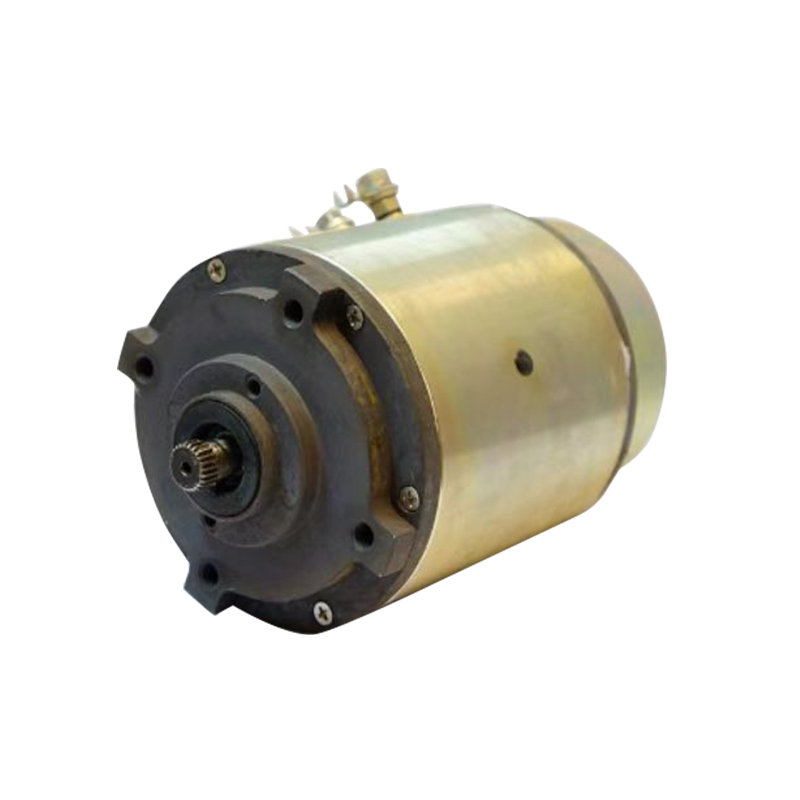 Permanent Magnet Dc Shunt Brush Motor 78mm Diameter with Slot Type Commutator