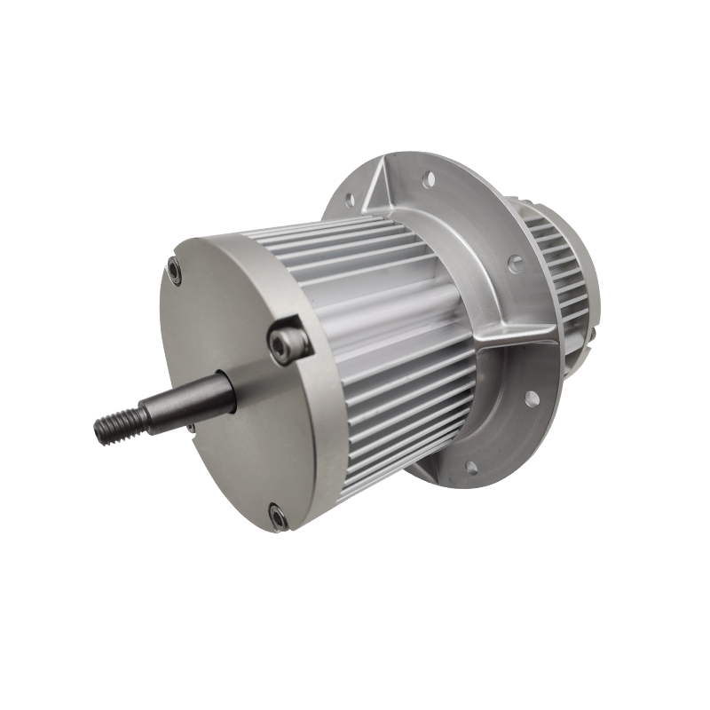 Low voltage high power 24VDC 3kW Max controller integrated industrial axial fan motors