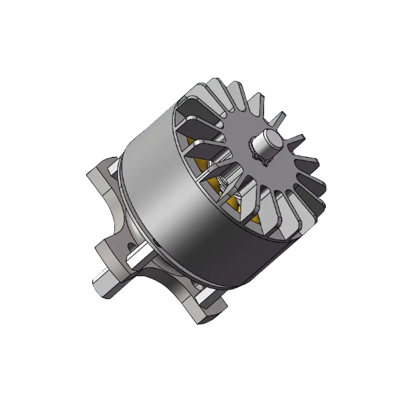 Brushless DC Motor for Digital Tools 49mm Diameter WO49 Series