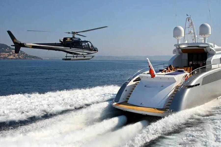 Aircraft and yachts